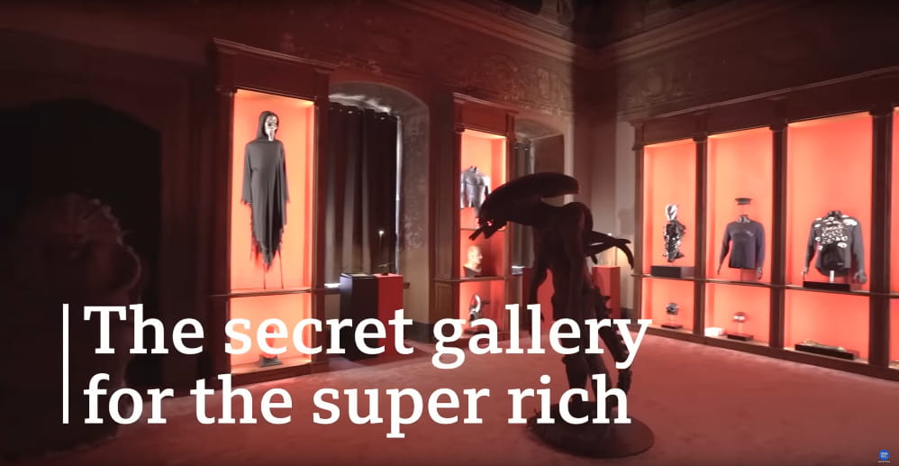Vo vnútri tajnej galérie, kde superbohatí kupujú dinosaury